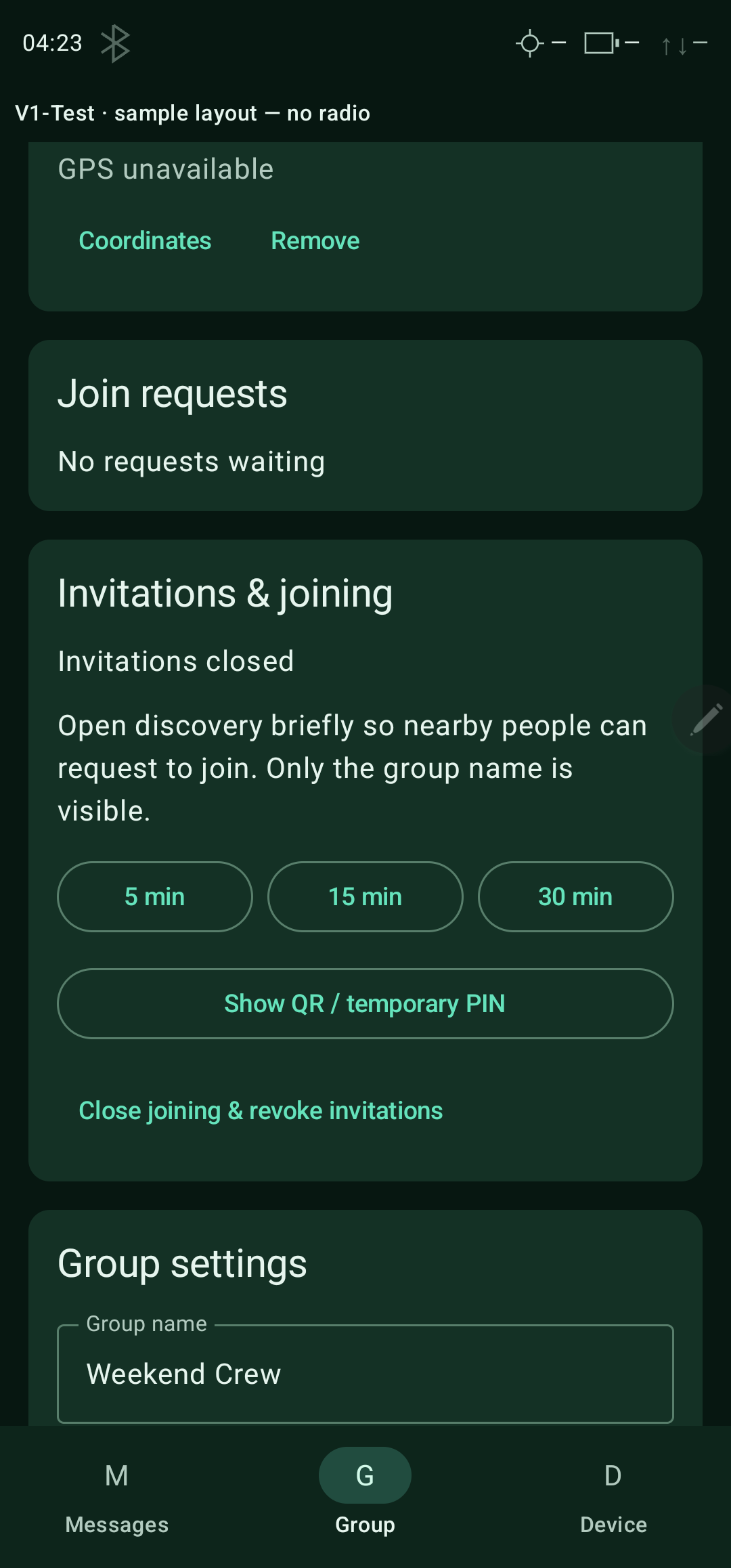 Administrator controls — continued (1) — portrait